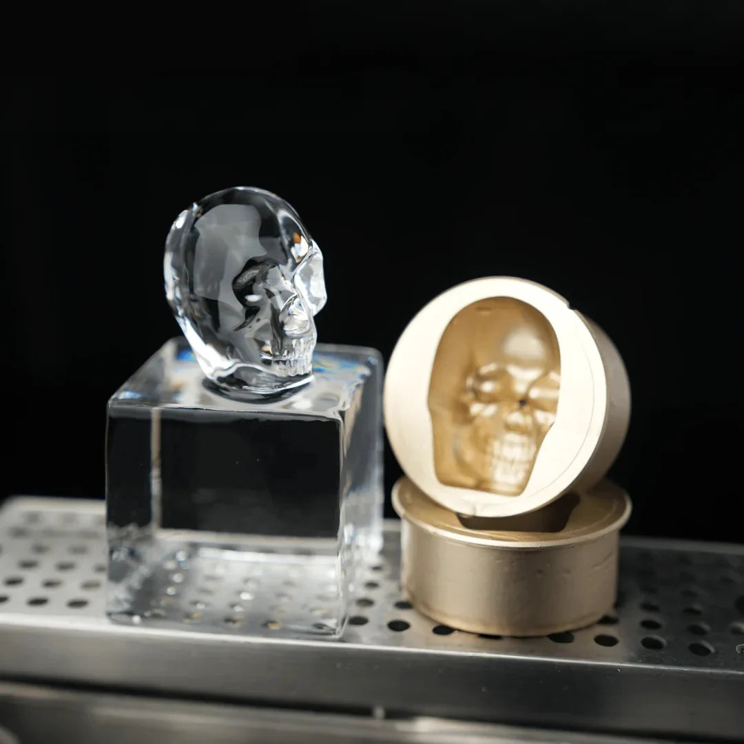 Glazer Press Ice Mold - Skull