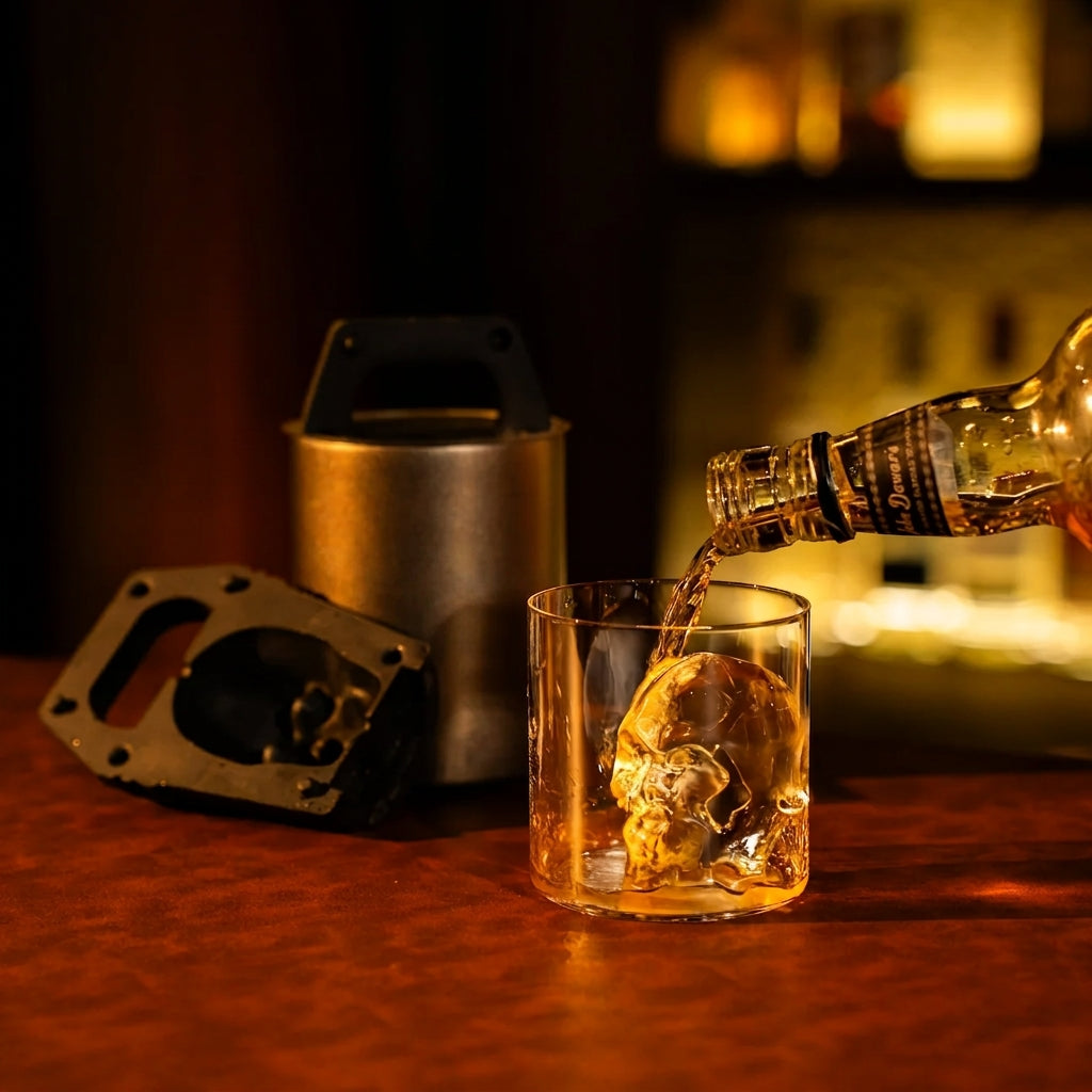 GLAZER mini Skull Ice Mold