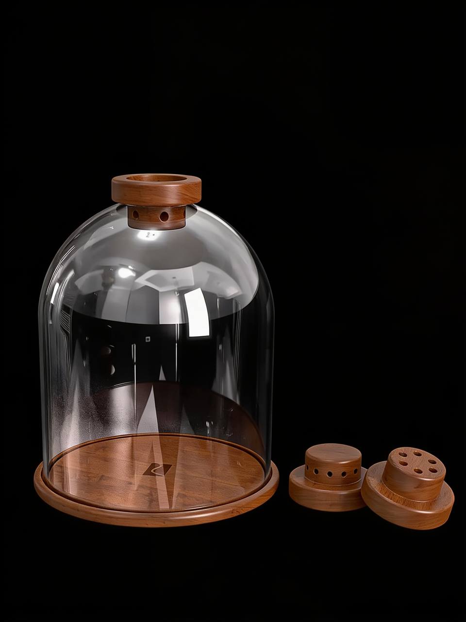 AromaFlow Smoker & Glass Dome Kit