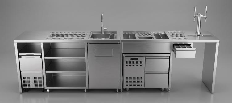 Bar station model 16