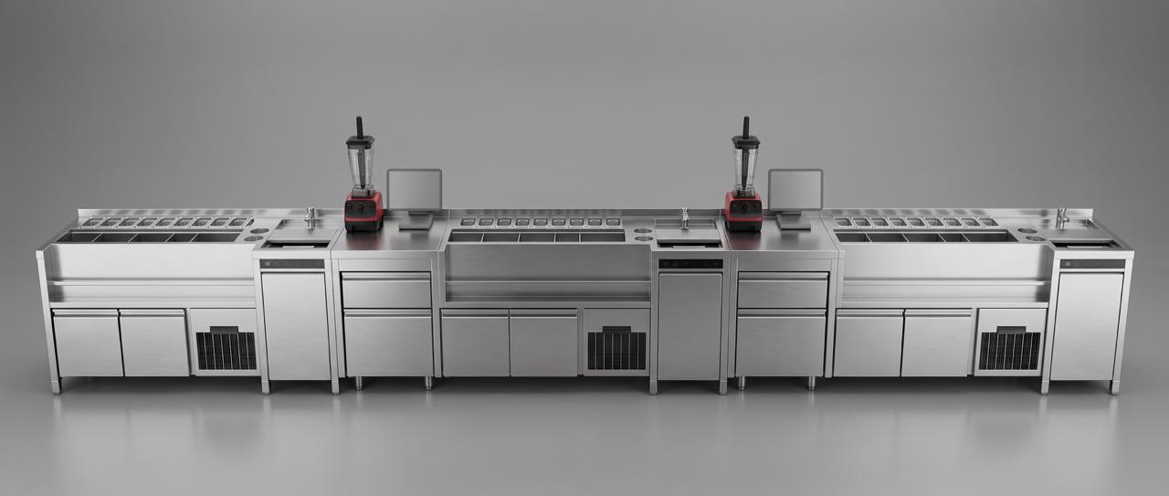Cocktail Station Model 14