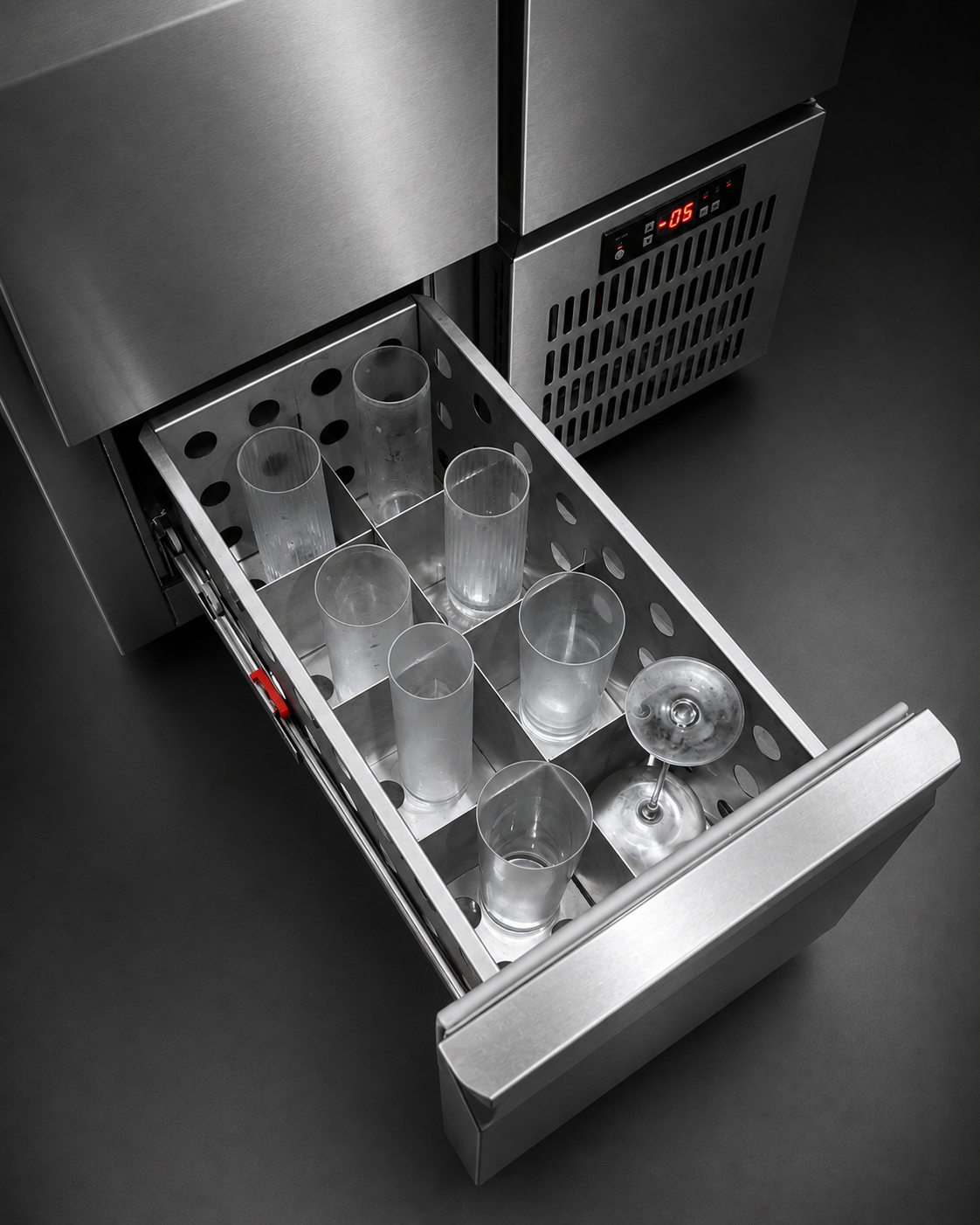 Highcold Undercounter Freezer for Glasses & Ice | Bar company