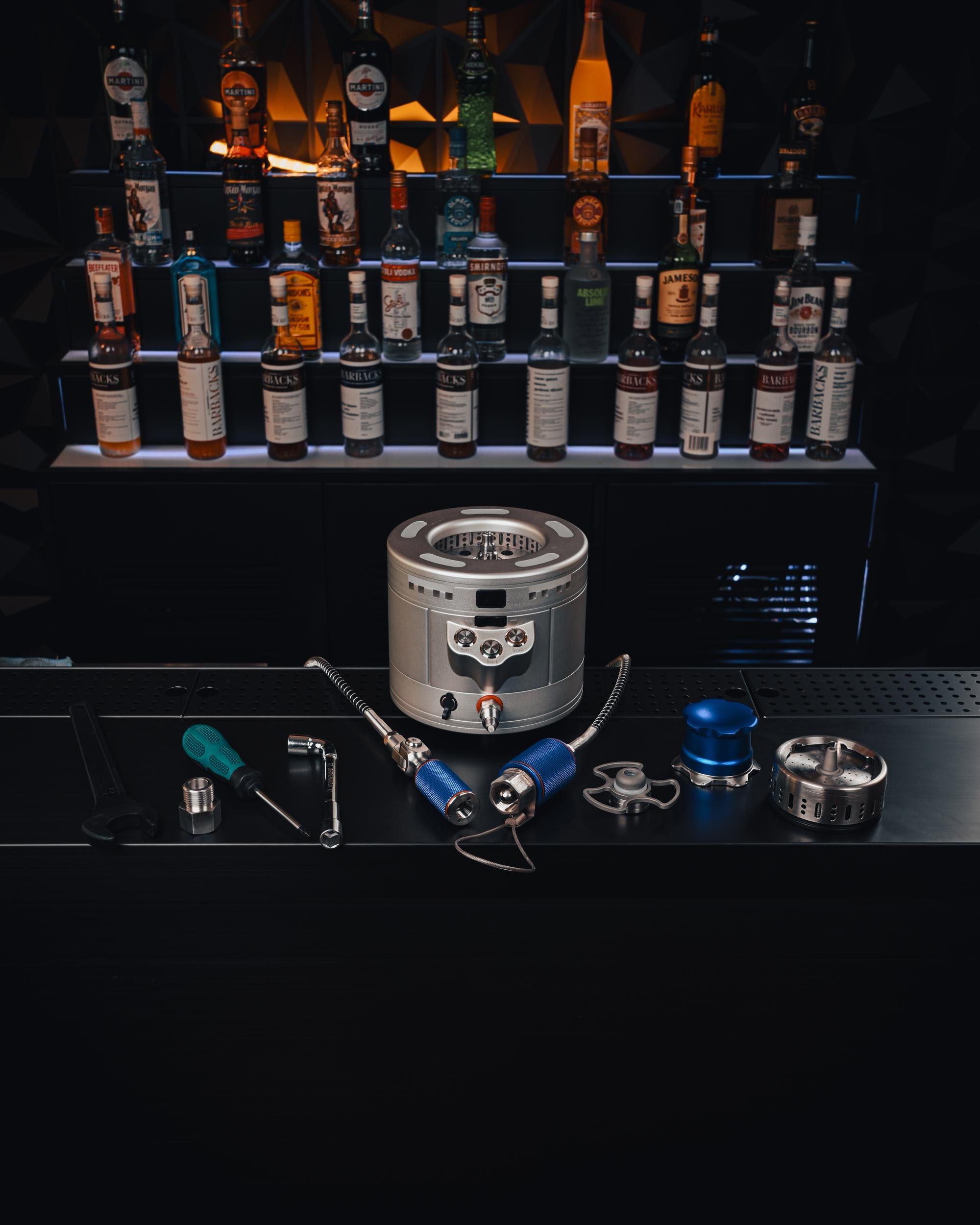 Dry Ice Maker Machine & Fast Glass Chiller