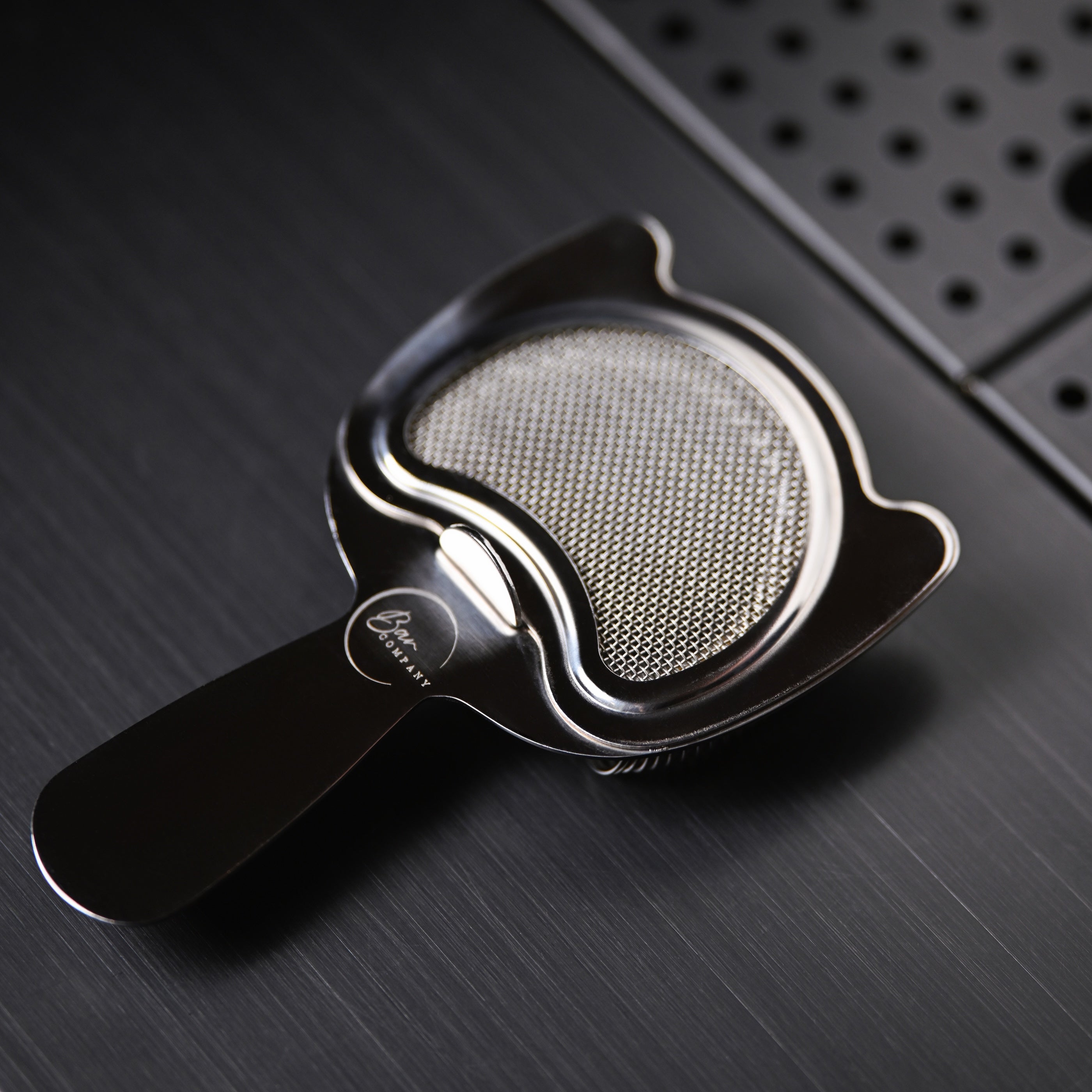 Fine mesh spring bar strainer 2 in 1