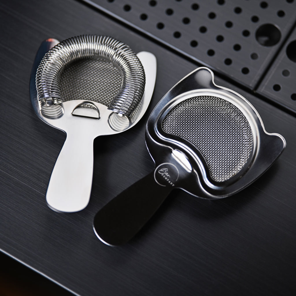 Fine mesh spring bar strainer 2 in 1
